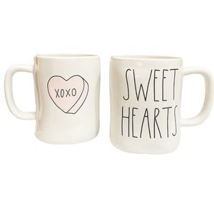 NEW Rae Dunn SWEET HEARTS Double Sided Mug 💖 💖